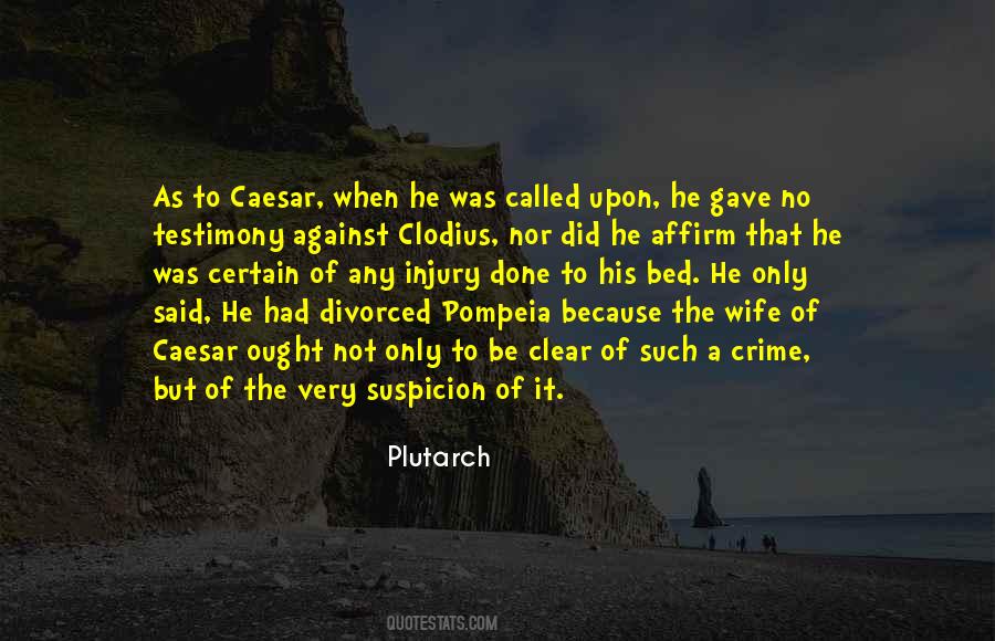 Quotes About Caesar's Wife #366713