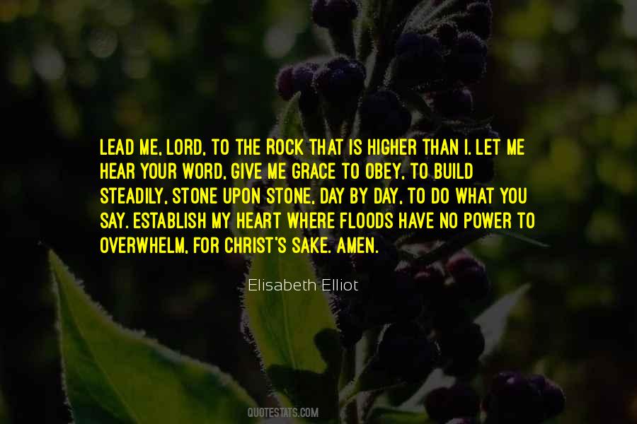 Lead Me Lord Sayings #1679326