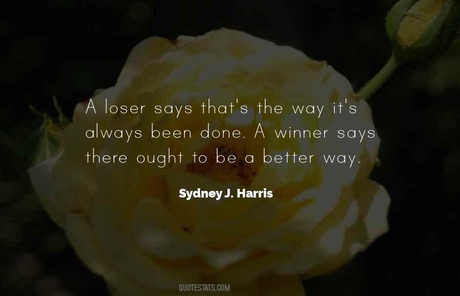 Winner Loser Sayings #374736