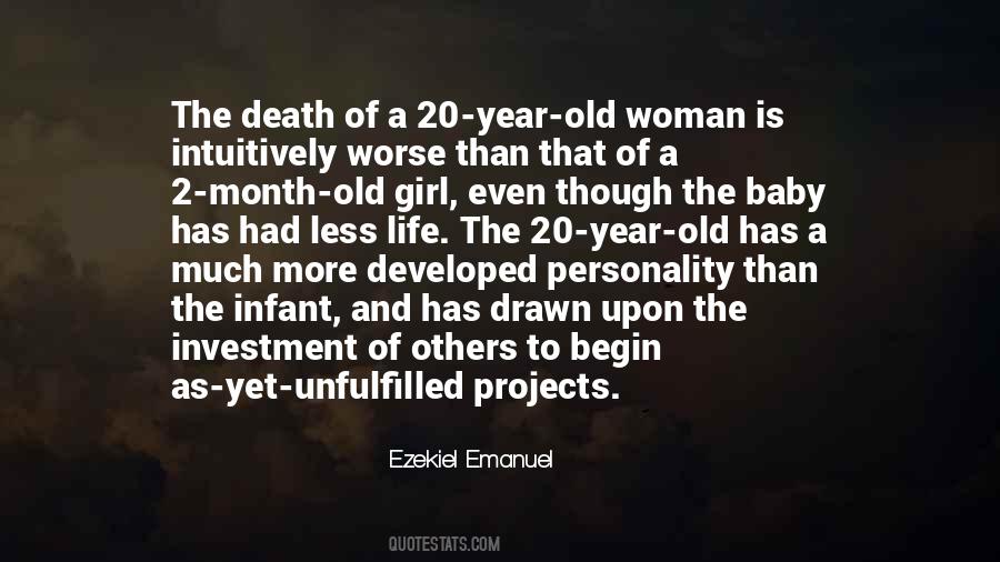 Quotes About Death Of A Woman #1321336