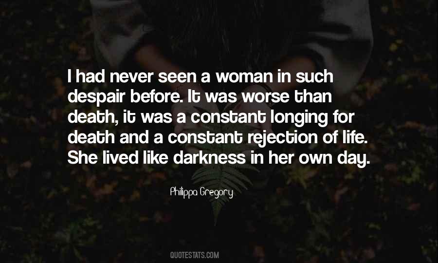 Quotes About Death Of A Woman #488186