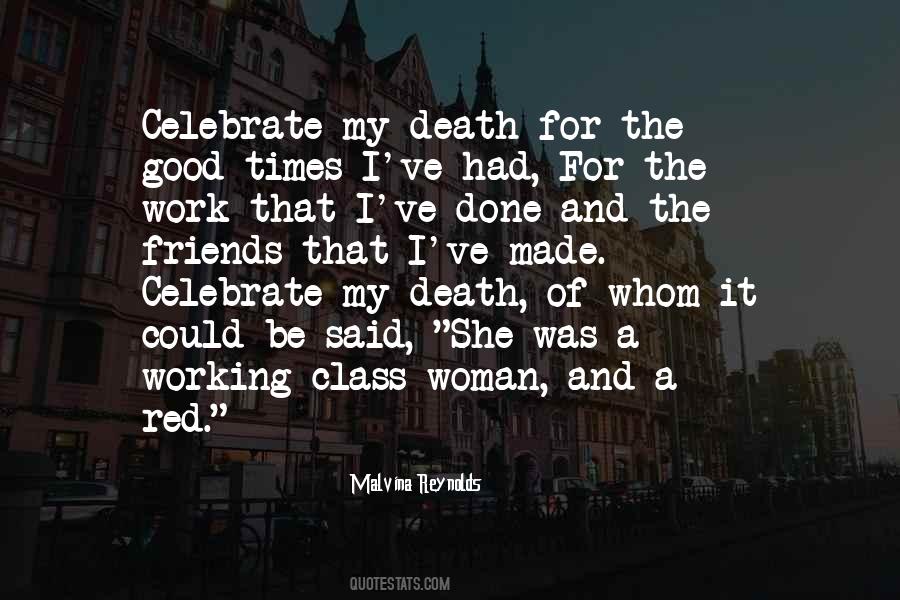 Quotes About Death Of A Woman #542872