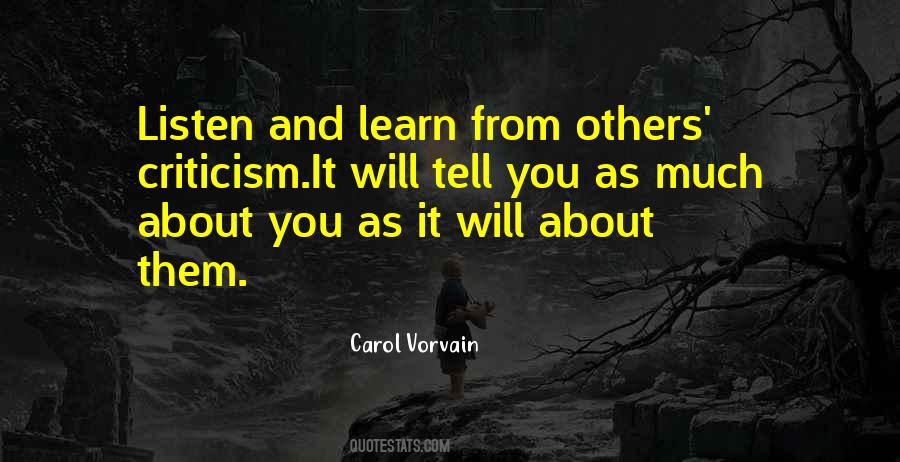Quotes About Learn From Others #1256310