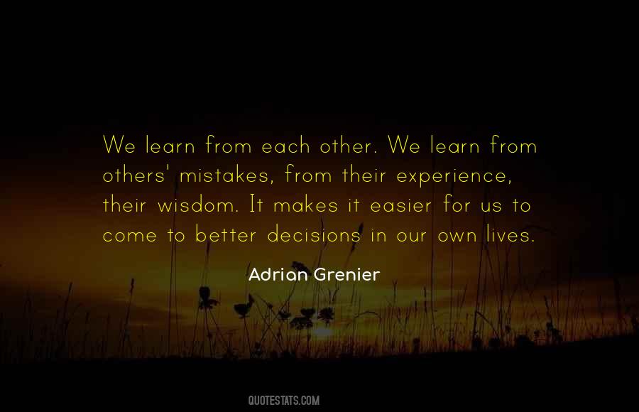 Quotes About Learn From Others #643396