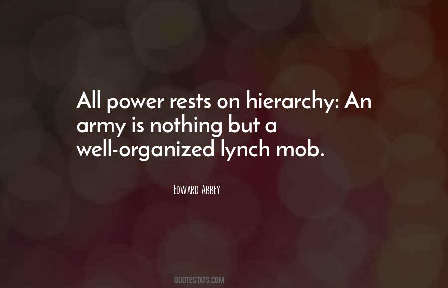 Lynch Mob Sayings #563463
