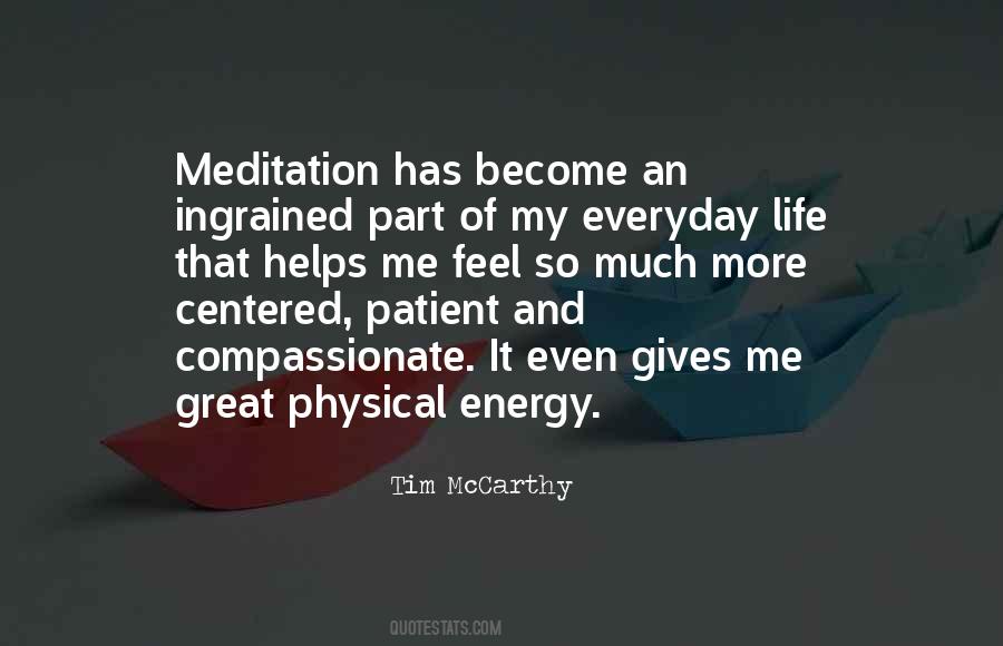 Tim Mccarthy Sayings #1104246
