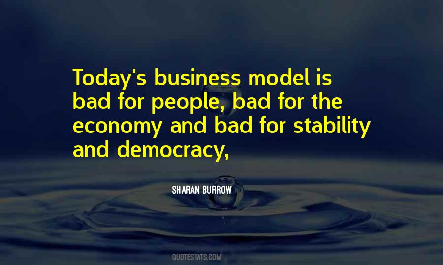 Business Model Sayings #134427