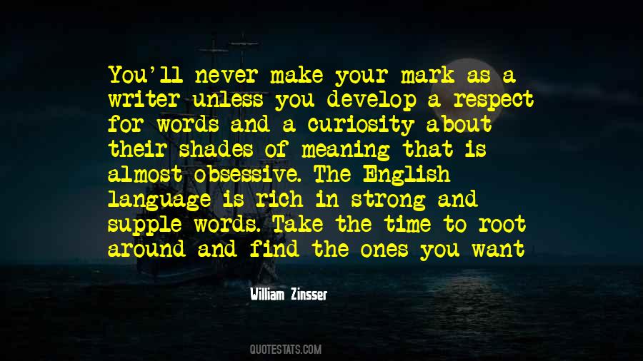 Make Your Mark Sayings #1257123