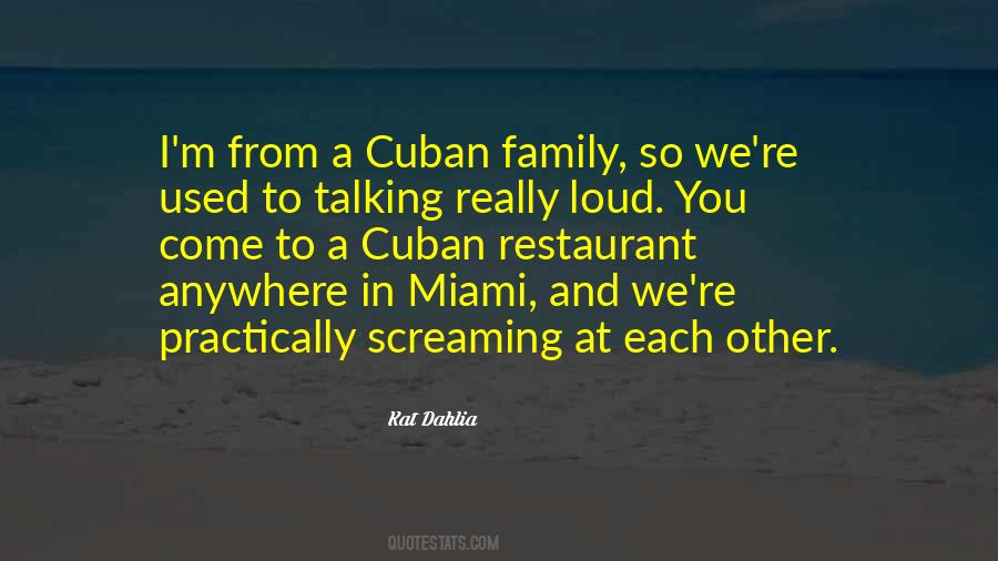 Miami Cuban Sayings #895293