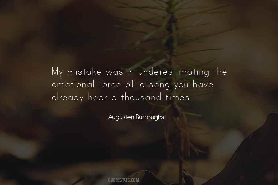 My Mistake Sayings #168711