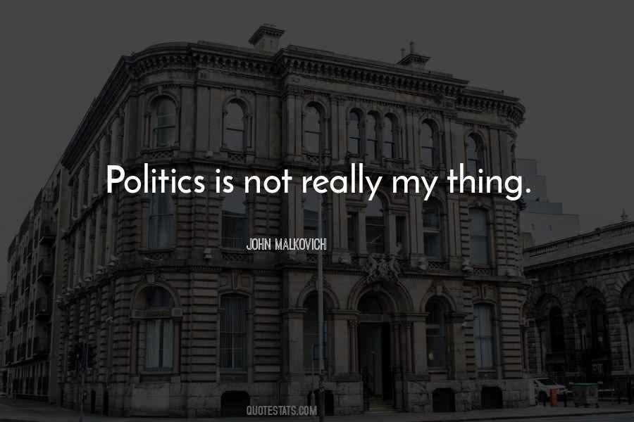 John Malkovich Sayings #1131845