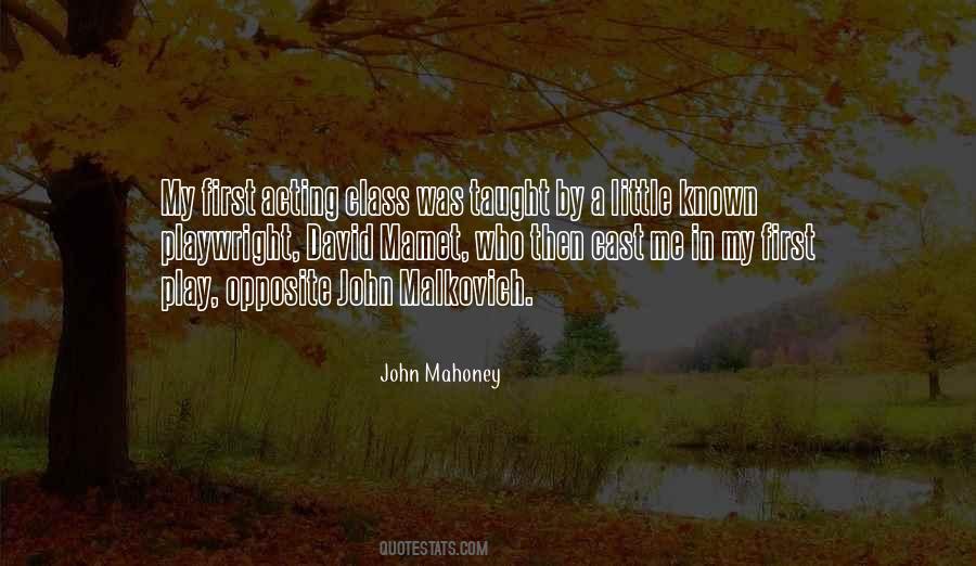 John Malkovich Sayings #1530703