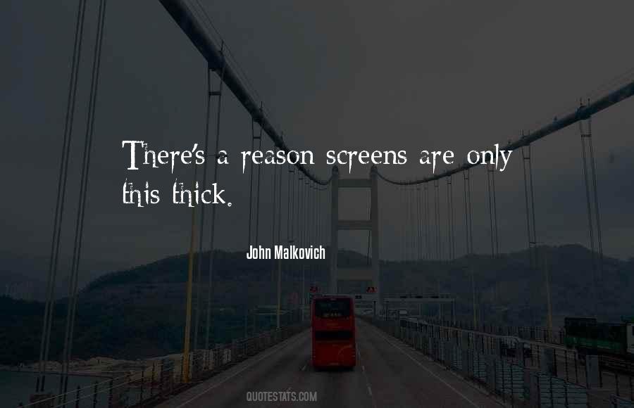 John Malkovich Sayings #425991