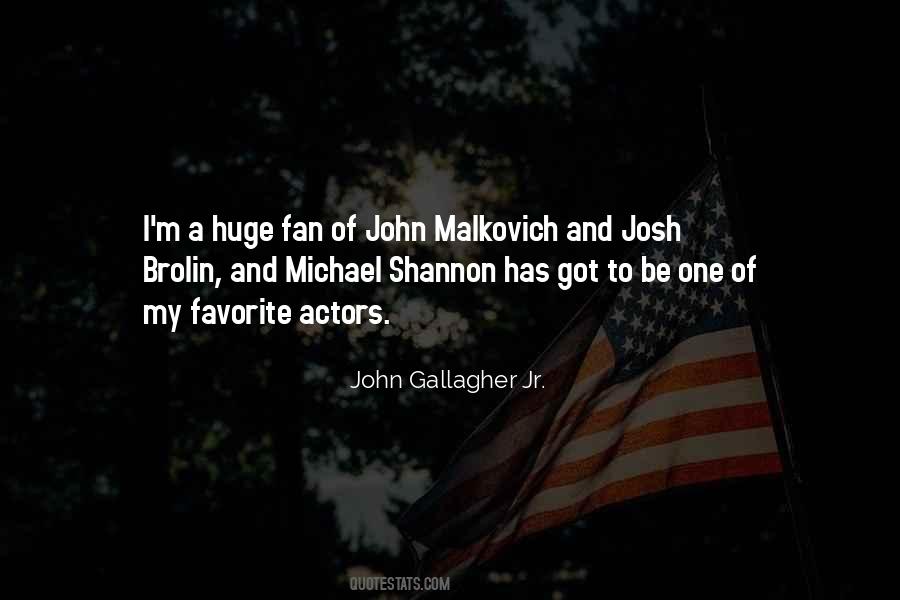 John Malkovich Sayings #849777