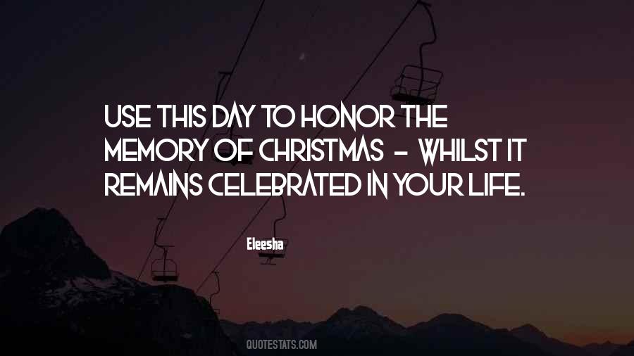 Christmas Memory Sayings #891660