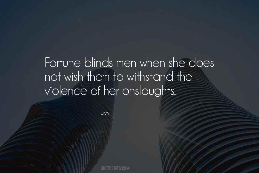 Quotes About Blinds #553405