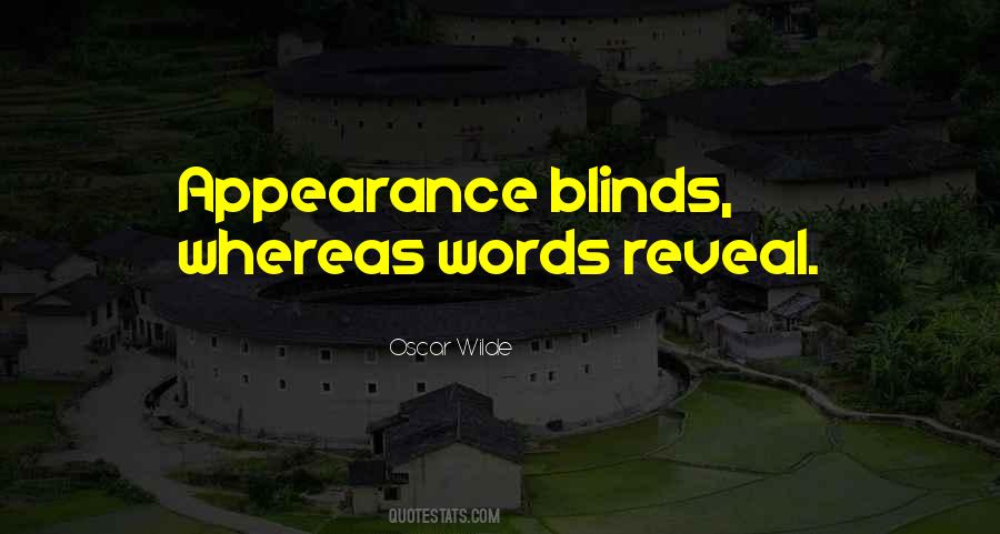 Quotes About Blinds #754442