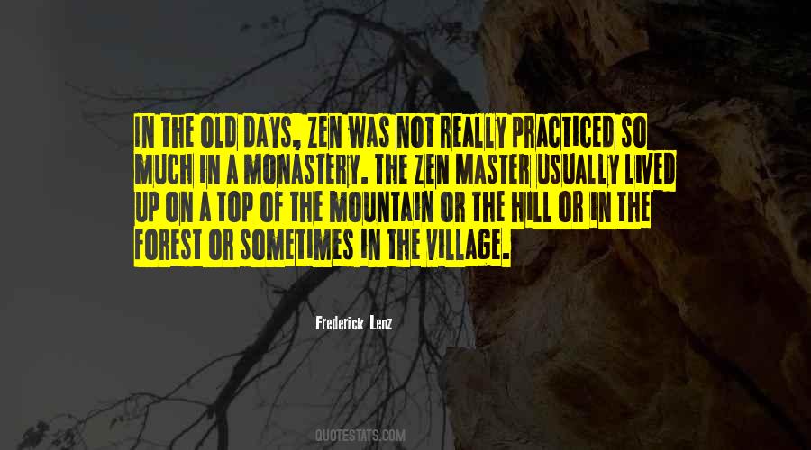 Old Mountain Sayings #719181