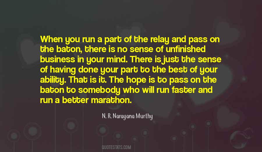 Best Marathon Sayings #722323