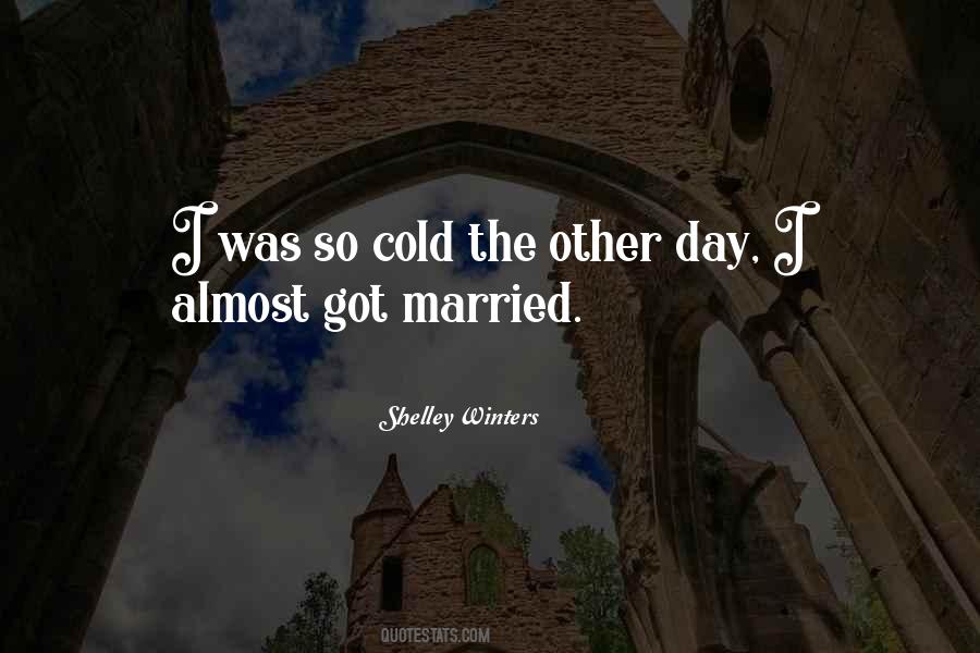 Got Married Sayings #1155300