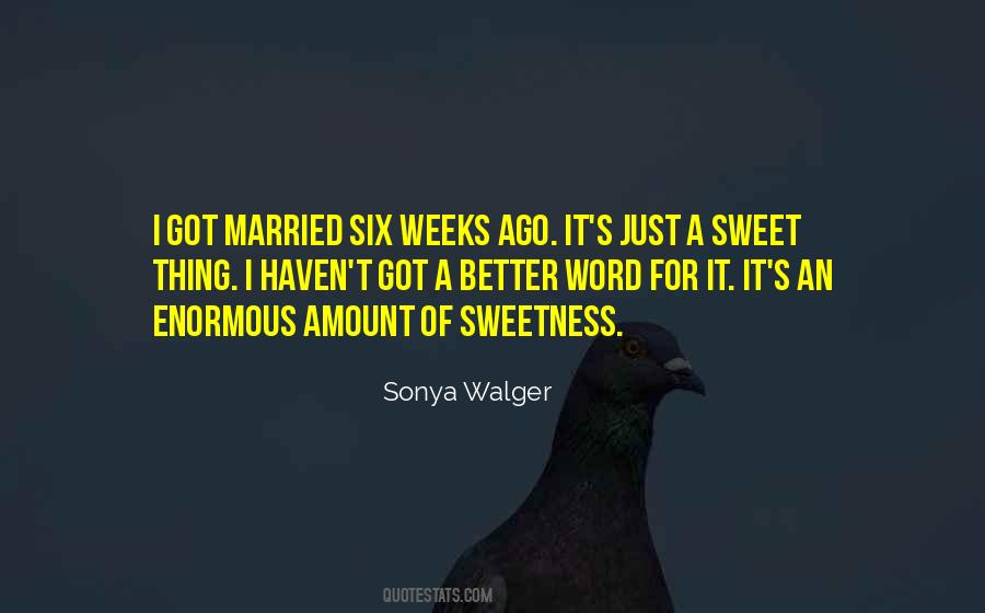 Got Married Sayings #1200659