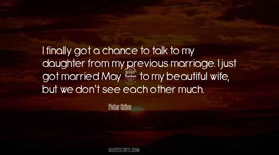 Got Married Sayings #1350240