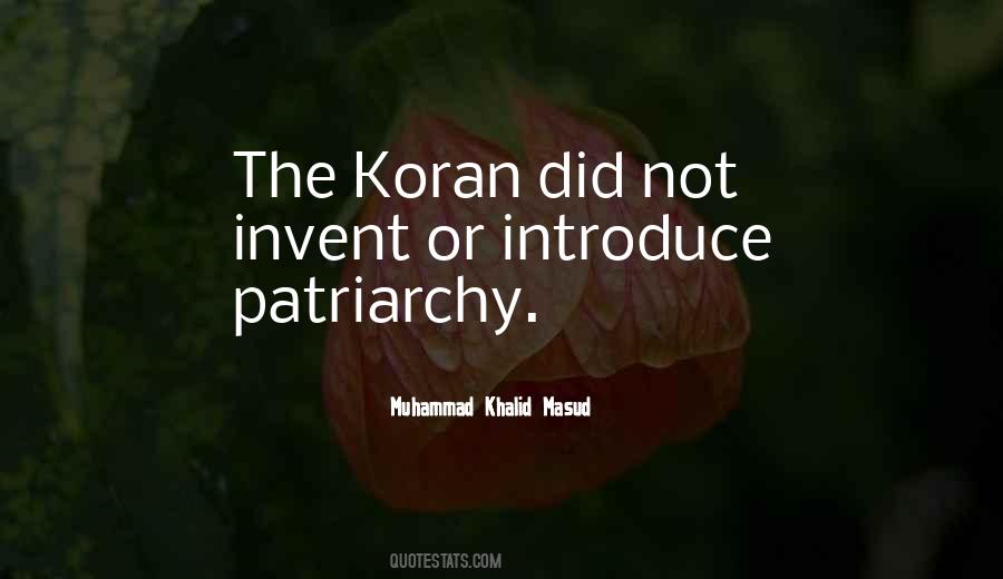 Quotes About Patriarchy #360416