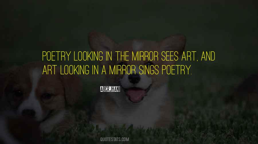 Mirror Art Sayings #1001330