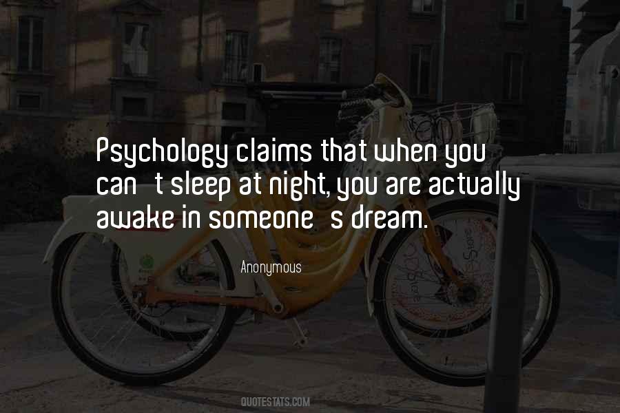 Quotes About Can't Sleep #1128623