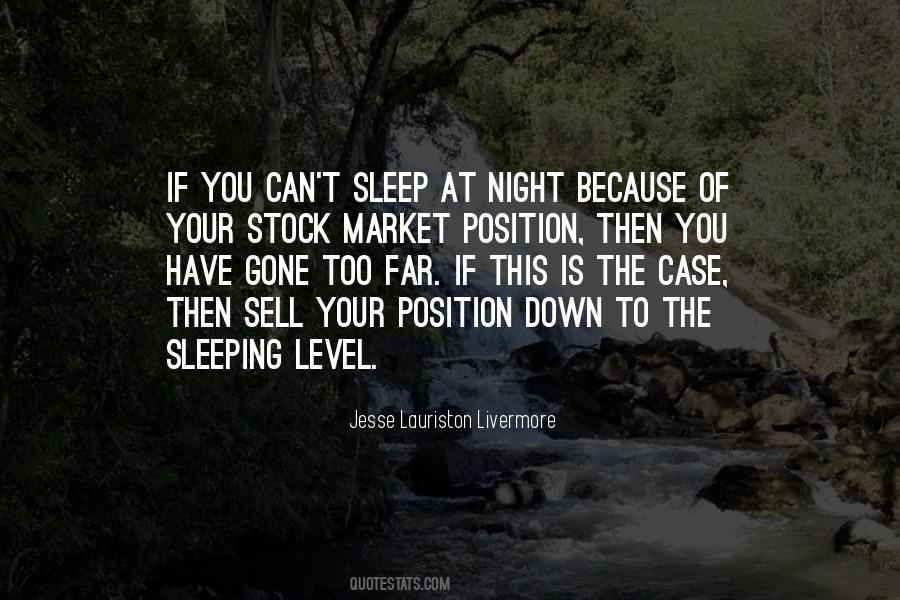 Quotes About Can't Sleep #1740677