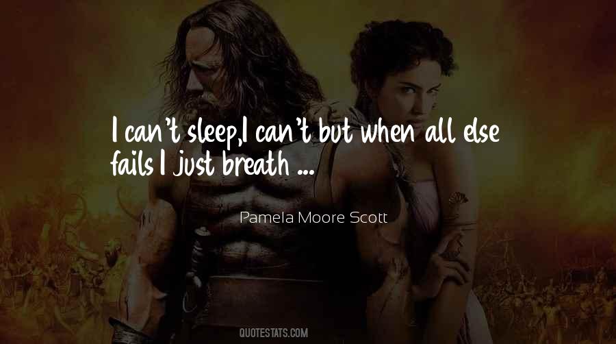 Quotes About Can't Sleep #456849