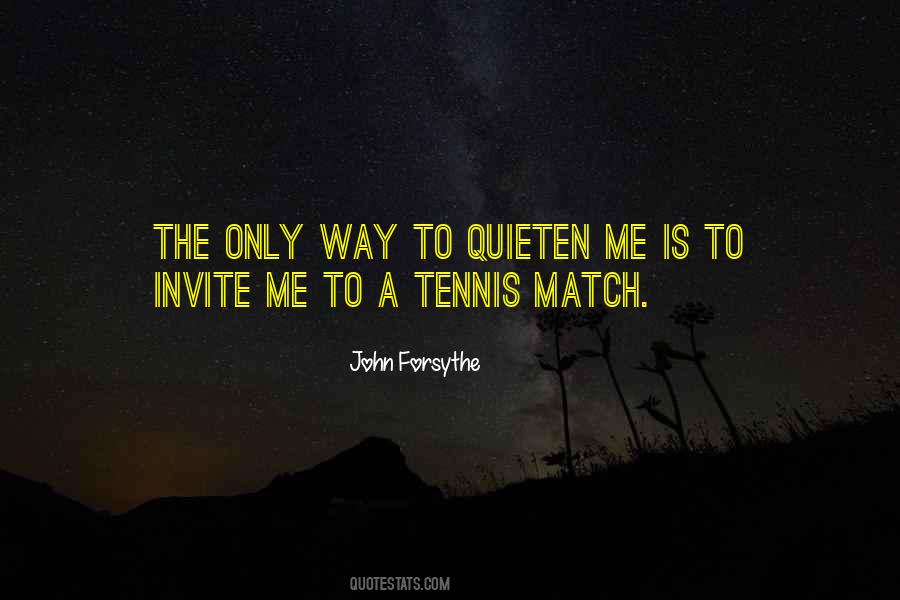 Tennis Match Sayings #455820