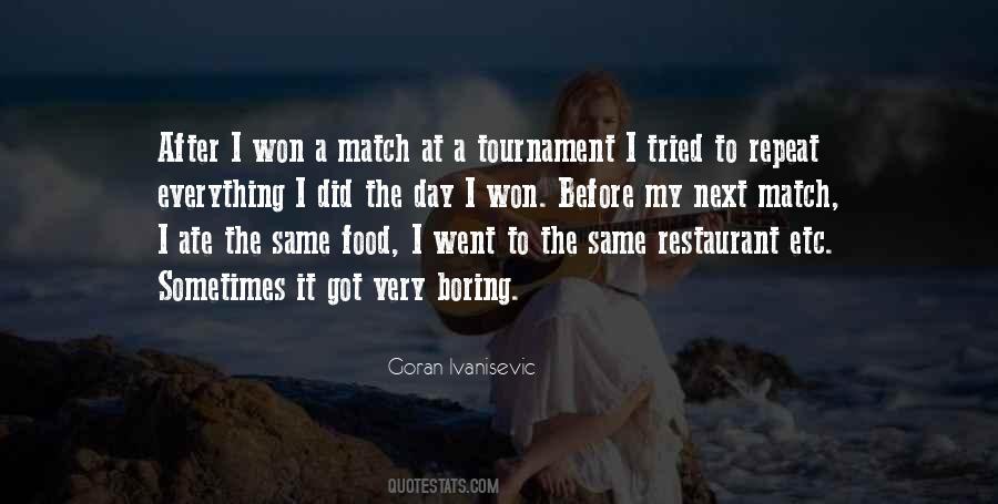 Tennis Match Sayings #682149