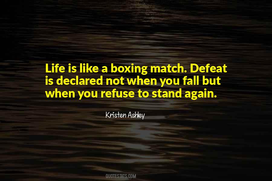 Boxing Match Sayings #1123297