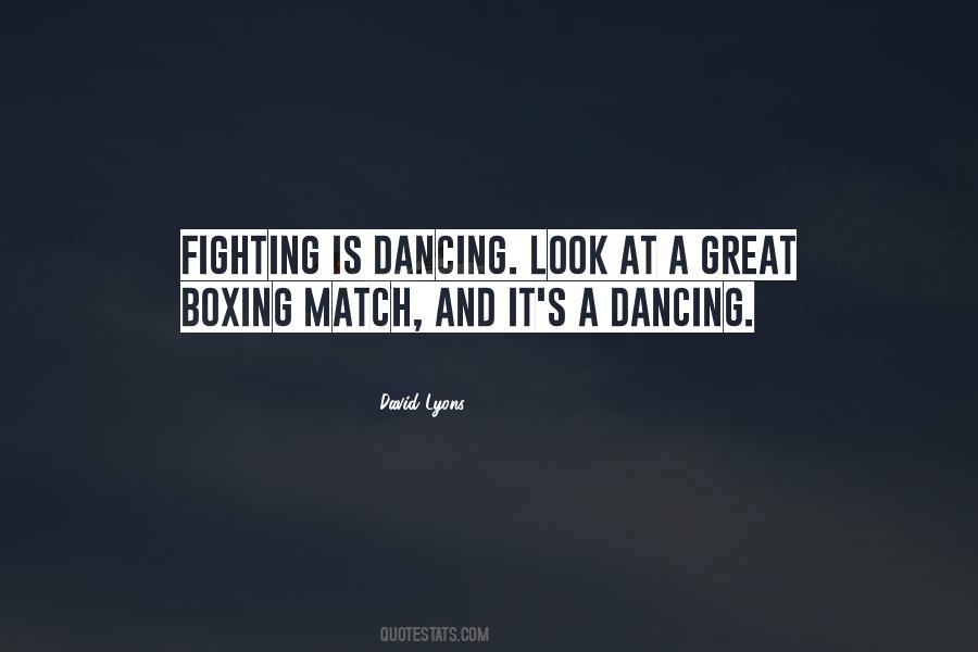 Boxing Match Sayings #1518768