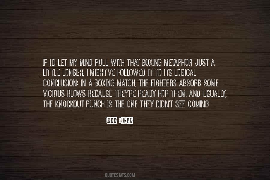 Boxing Match Sayings #836600