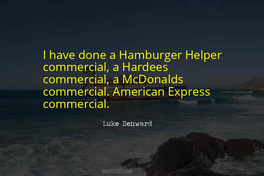 Mcdonalds Commercial Sayings #494159