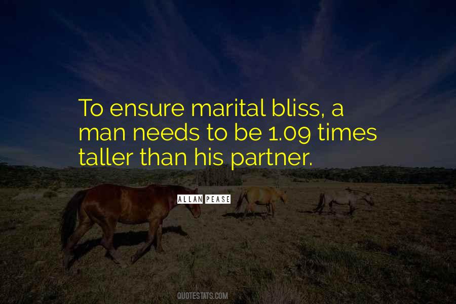 Quotes About Marital Bliss #96595