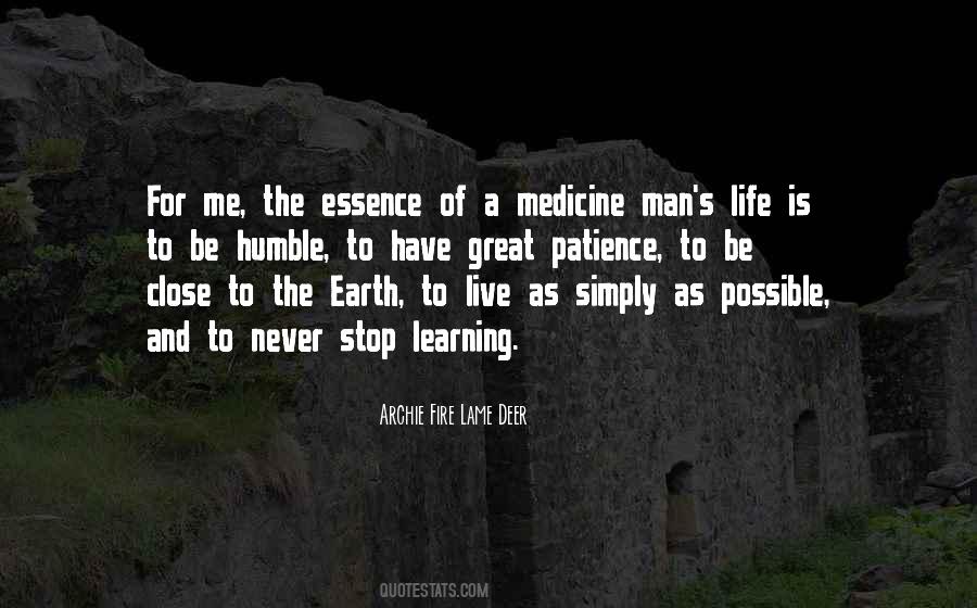 Medicine Man Sayings #1850599