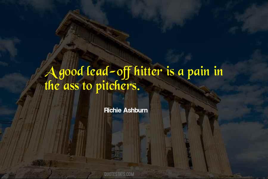 Quotes About Pitchers In Baseball #712056
