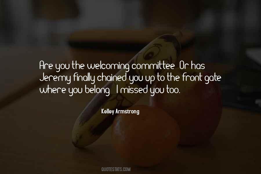 You Are Missed Sayings #713225