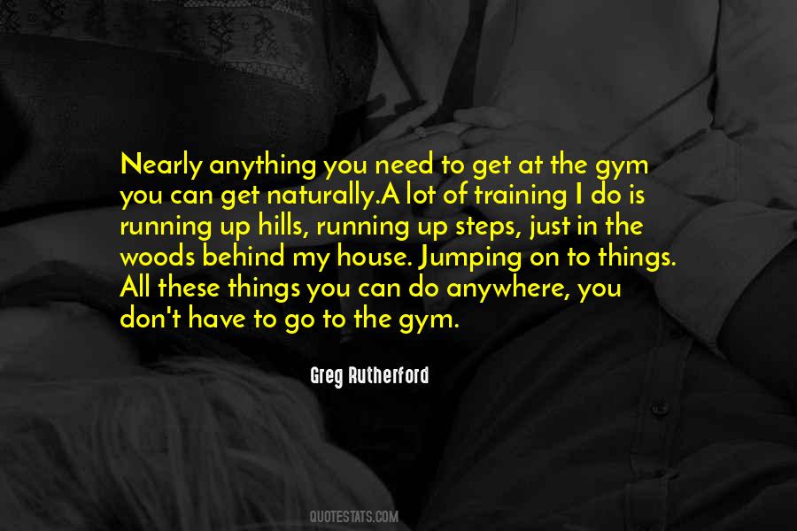 Quotes About Gym Training #467544