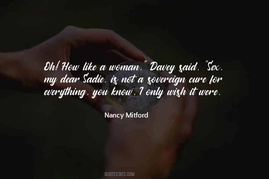 Nancy Mitford Sayings #1836777