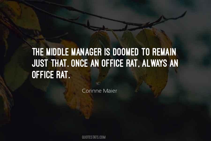 Office Manager Sayings #463718