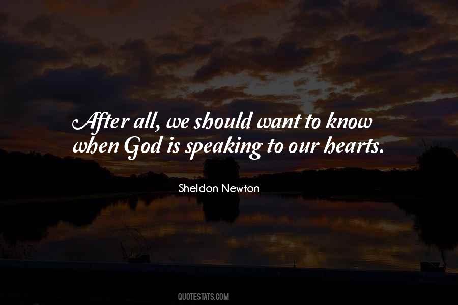 Quotes About Speaking To God #1461291