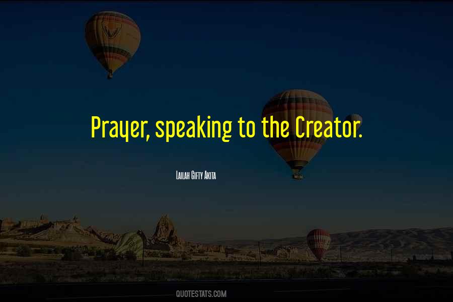 Quotes About Speaking To God #1553136