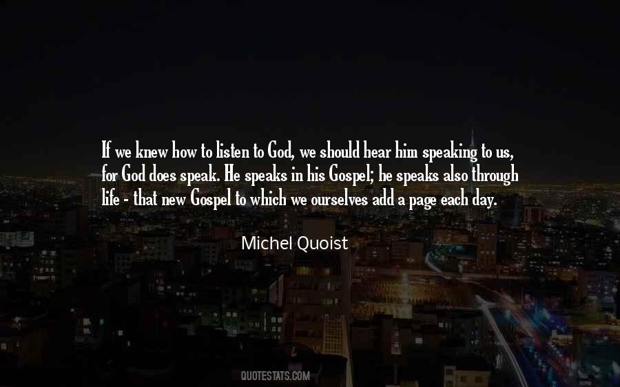 Quotes About Speaking To God #1553889