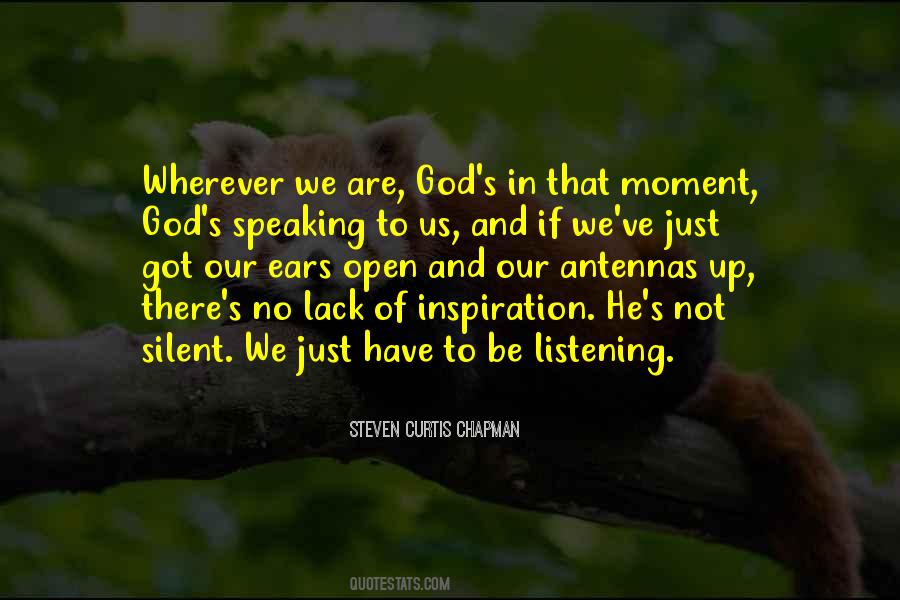 Quotes About Speaking To God #1579746