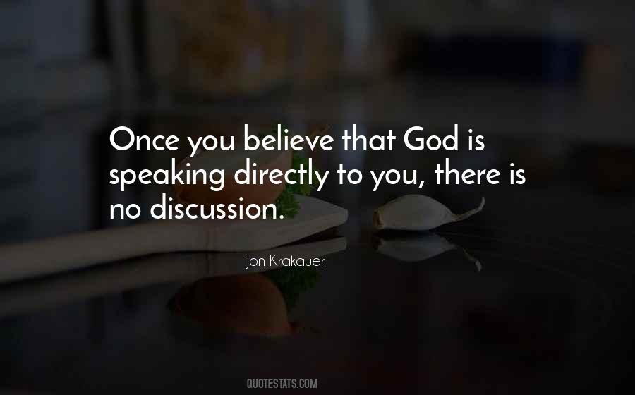 Quotes About Speaking To God #412895