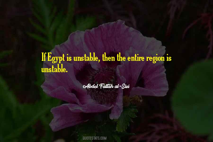 Quotes About Unstable #1076077